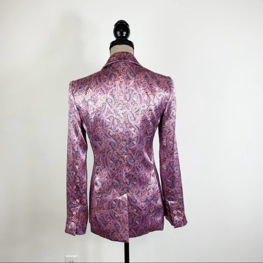 NWT Cinq a Cept Silk Designer Blazer - Picture 6 of 13